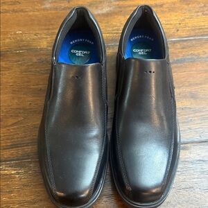 Nunn Bush Black Memory Foam Loafers